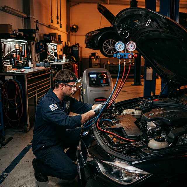 Aire acondicionado automotriz